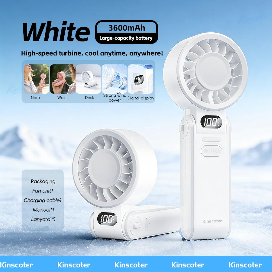 Portable High Speed Cooling Turbo Fan